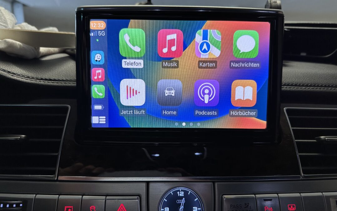 Audi A8 D4 MMI 3G Plus CarPlay nachrüsten